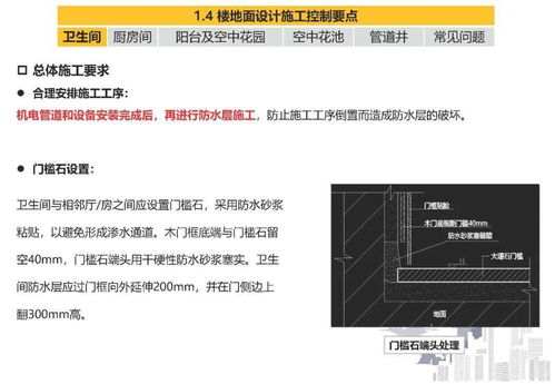 住宅工程防滲漏與網絡通訊工程的設計施工管理指引